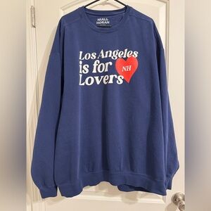 Blue Crewneck Sweater Niall Horan Merch